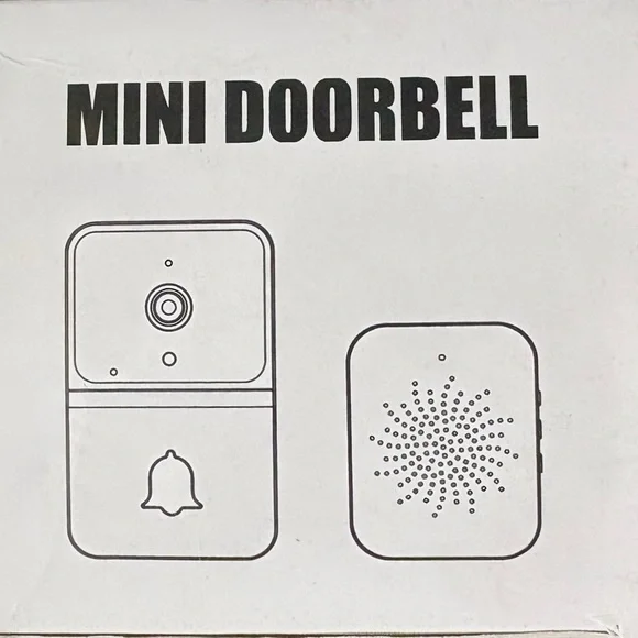 Bel Rumah Mini Smart Wireless Doorbell With Video HD Talkback - Picture 11 of 11